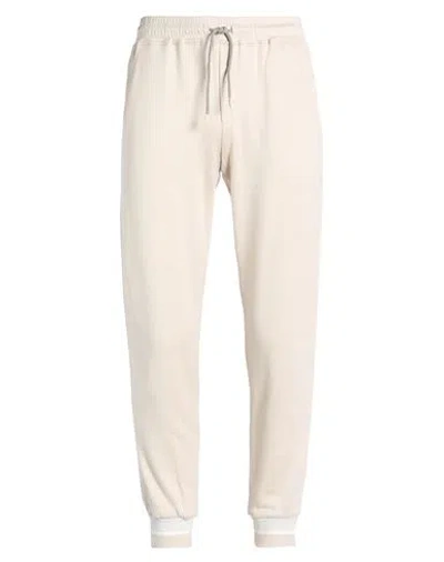 Eleventy Platinum Man Pants Beige Size M Cotton, Polyamide In Neutral