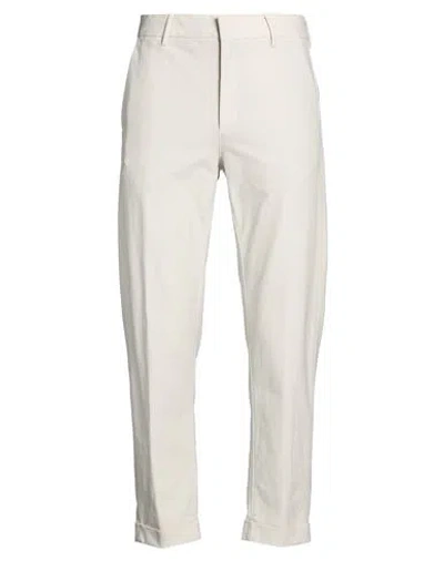 Eleventy Platinum Man Pants Ivory Size 33 Cotton, Polyamide, Elastane In White