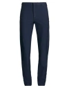 Eleventy Platinum Man Pants Midnight Blue Size 38 Wool, Elastane In Blue