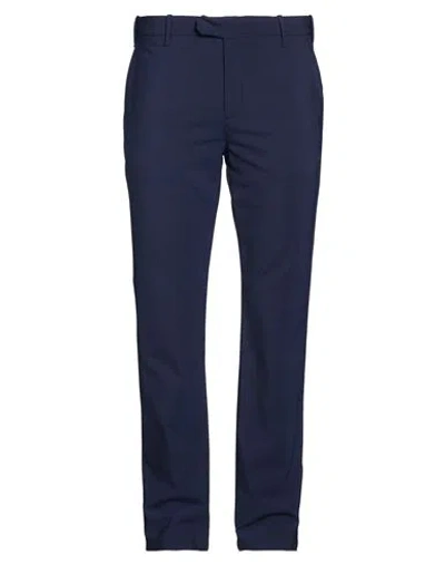 Eleventy Platinum Man Pants Midnight Blue Size 38 Wool, Elastane