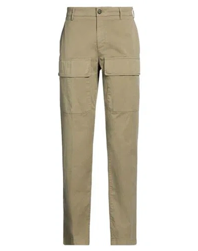 Eleventy Platinum Man Pants Sage Green Size 31 Cotton, Elastane