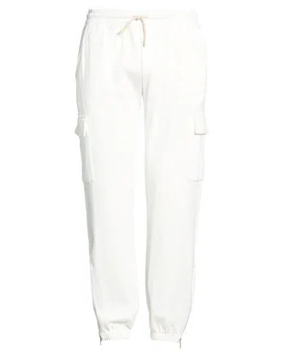 Eleventy Platinum Man Pants White Size 3xl Cotton, Polyamide