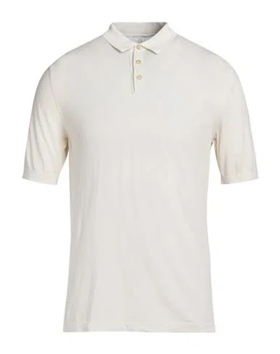Eleventy Platinum Man Polo Shirt Off White Size M Cotton