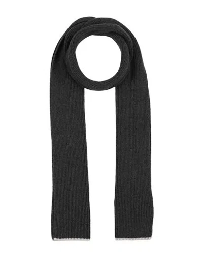 Eleventy Platinum Man Scarf Charcoal Size - Cashmere In Grey