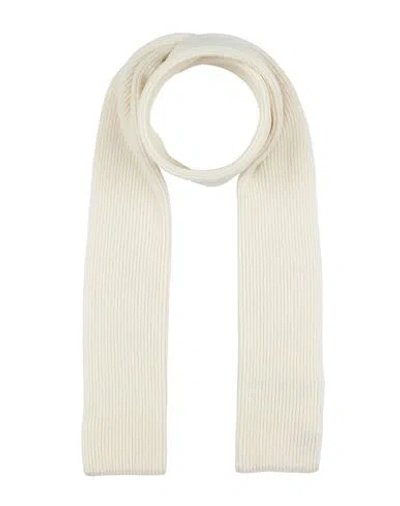 Eleventy Platinum Man Scarf Ivory Size - Cashmere In Transparent