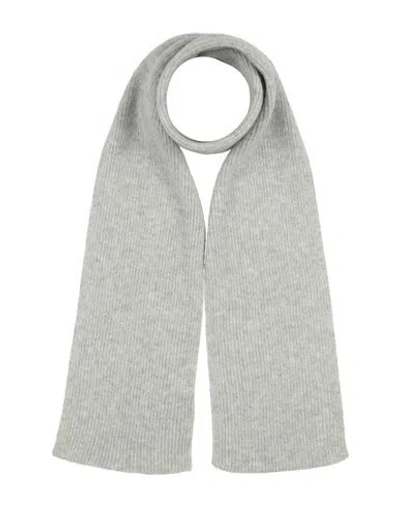 Eleventy Platinum Man Scarf Light Grey Size - Cashmere, Silk In Gray