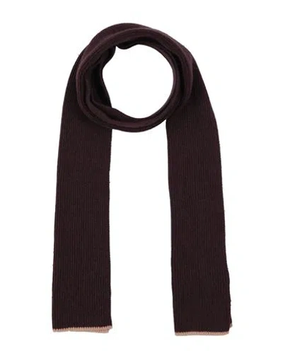Eleventy Platinum Man Scarf Plum Size - Cashmere In Purple