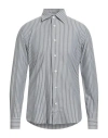 Eleventy Platinum Man Shirt Navy Size 15 ¾ Cotton, Lyocell In Multi