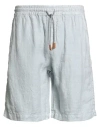 Eleventy Platinum Man Shorts & Bermuda Shorts Light Grey Size 29 Cotton In Gray