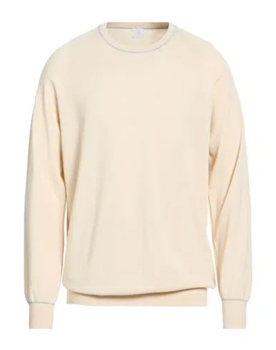 Eleventy Platinum Man Sweater Beige Size Xxl Wool In Neutral