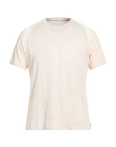 Eleventy Platinum Man Sweater Blush Size Xxl Linen, Cotton In Pink