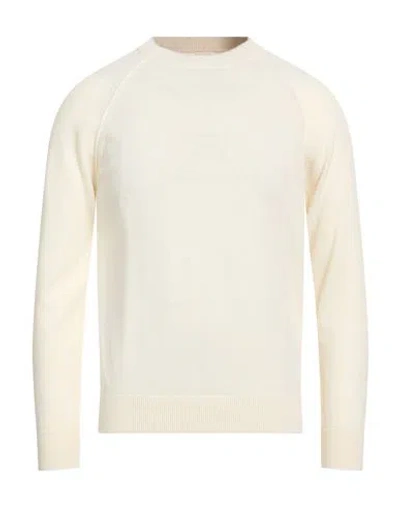 Eleventy Platinum Man Sweater Cream Size Xxl Cashmere In White