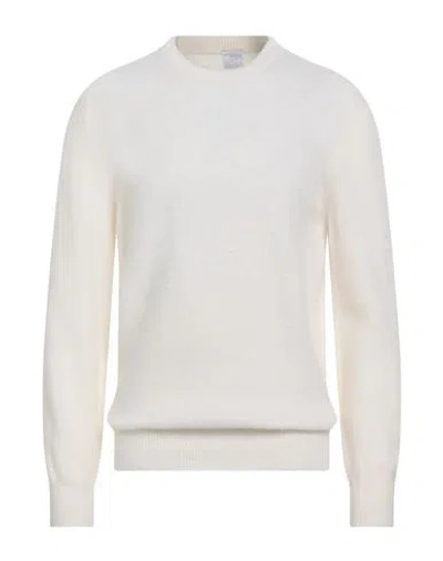 Eleventy Platinum Man Sweater Ivory Size L Wool, Cashmere In White