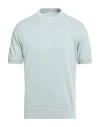 Eleventy Platinum Man Sweater Light Blue Size L Cotton