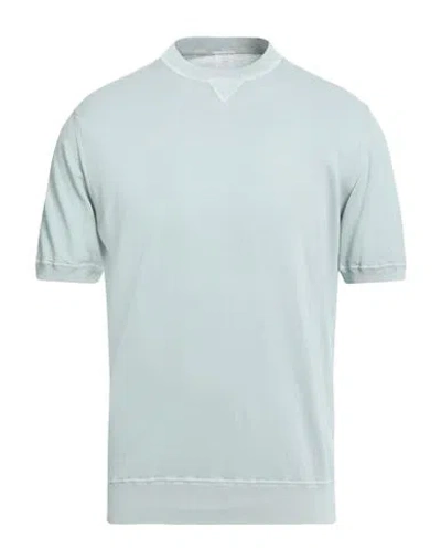 Eleventy Platinum Man Sweater Light Blue Size L Cotton