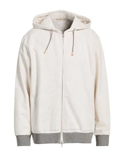 Eleventy Platinum Man Sweatshirt Off White Size 3xl Cotton