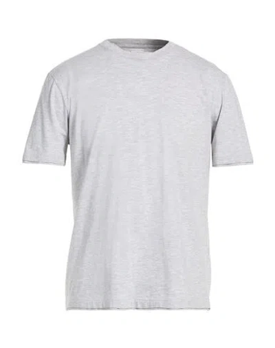 Eleventy Platinum Man T-shirt Light Grey Size 3xl Cotton In Gray