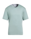 Eleventy Platinum Man T-shirt Sage Green Size S Cotton In Green
