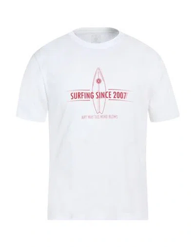 Eleventy Platinum Man T-shirt White Size M Cotton