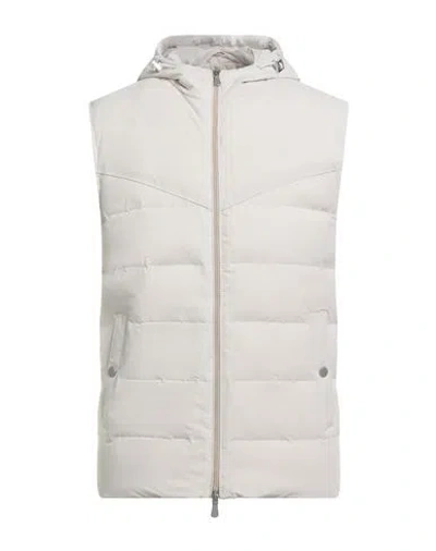 Eleventy Platinum Man Vest Beige Size 38 Polyamide, Elastane In Sand