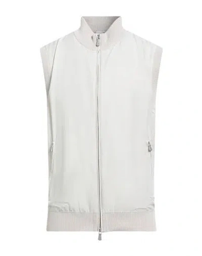 Eleventy Platinum Man Vest Beige Size S Wool, Polyamide, Cotton In Sand