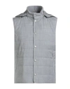 Eleventy Platinum Man Vest Grey Size 42 Polyester In Gray