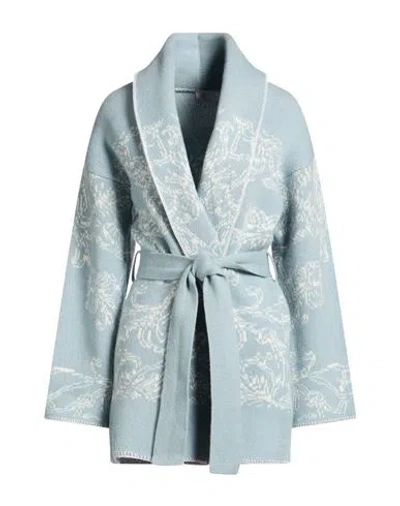 Eleventy Platinum Woman Cardigan Light Blue Size Xs Cashmere