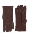 Eleventy Platinum Woman Gloves Dark Brown Size S Sheepskin