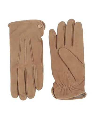 Eleventy Platinum Woman Gloves Sand Size S Sheepskin