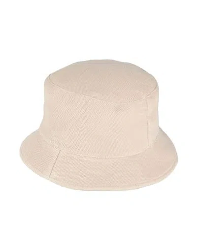 Eleventy Platinum Woman Hat Beige Size L Cotton In Neutral