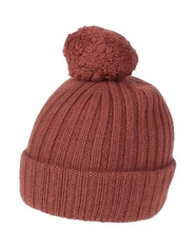 Eleventy Platinum Woman Hat Brick Size Onesize Cashmere In Red