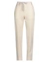 Eleventy Platinum Woman Pants Cream Size 2 Wool, Elastane In Pink