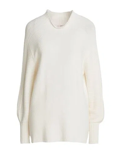 Eleventy Platinum Woman Sweater Light Grey Size Xl Cashmere, Silk, Polyester In White