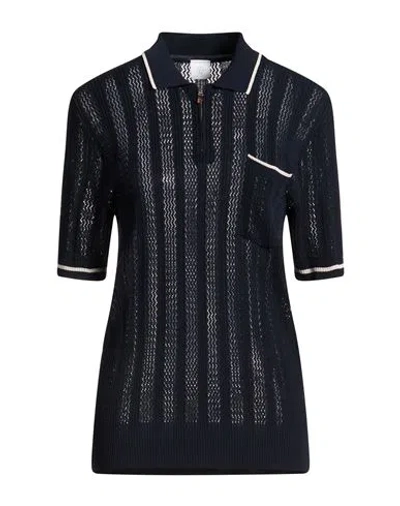 Eleventy Platinum Woman Sweater Midnight Blue Size Xl Cotton