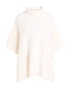 Eleventy Platinum Woman Turtleneck Cream Size S Cashmere In Pink