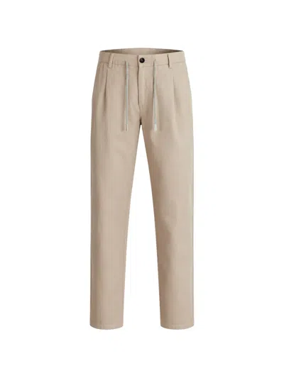 Eleventy Pantalone Jogger Elasticatura In Neutral