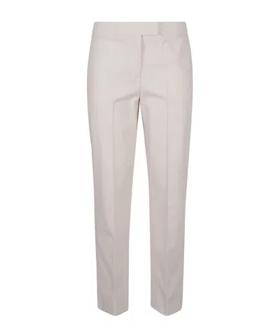 Eleventy Pleated Pants In White