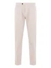 Eleventy Belt Loop Casual Pants In Gold