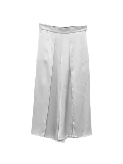 Eleventy Pleated Trousers In Gray