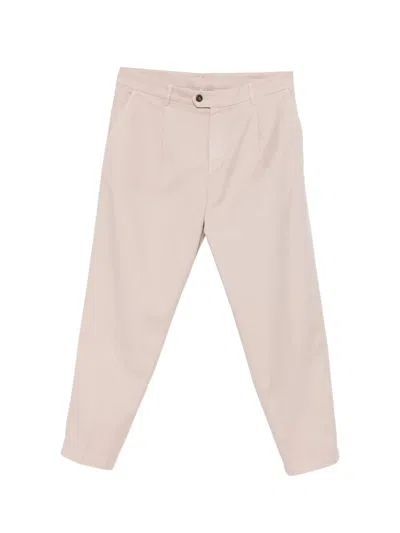 Eleventy Pleated Trousers In Pink