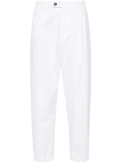 Eleventy Plissierte Hose In Weiss