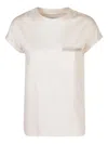 Eleventy Pocket-detail Short-sleeve T-shirt In Neutral