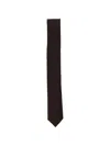 Eleventy Pointed-tip Tie In Brown