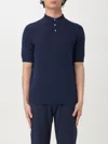 Eleventy Polo Shirt  Men Color Blue In Blue