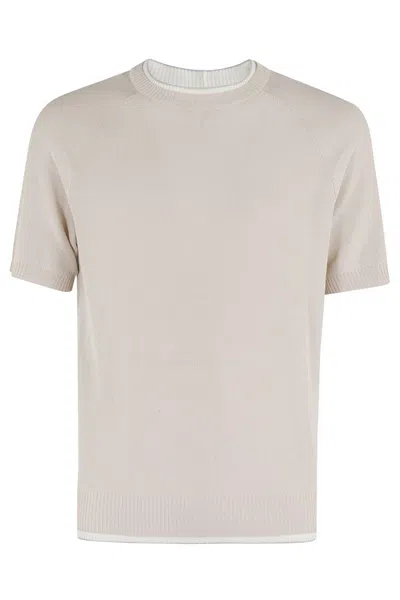 ELEVENTY PREMIUM SHORT-SLEEVE KNIT JERSEY