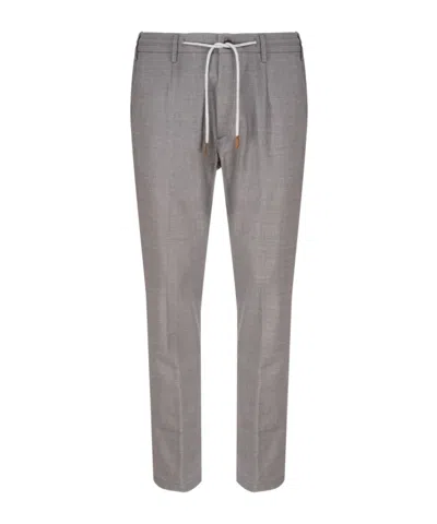 ELEVENTY ELEVENTY DRAWSTRING PLEATED PANTS