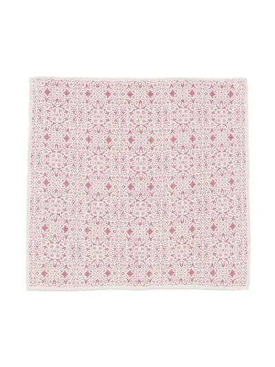 Eleventy Printed Handkerchief In Purple