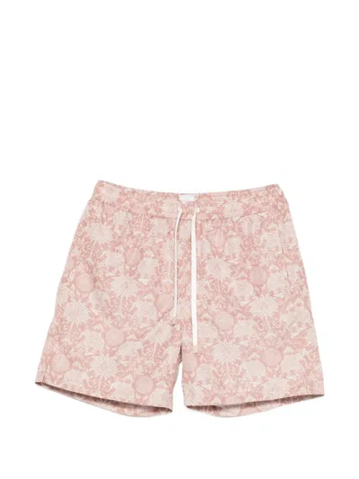 Eleventy Drawstring Swim Trunks In Pink