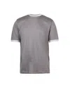Eleventy Purple Crewneck T-shirt