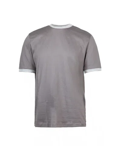 ELEVENTY PURPLE CREWNECK T-SHIRT